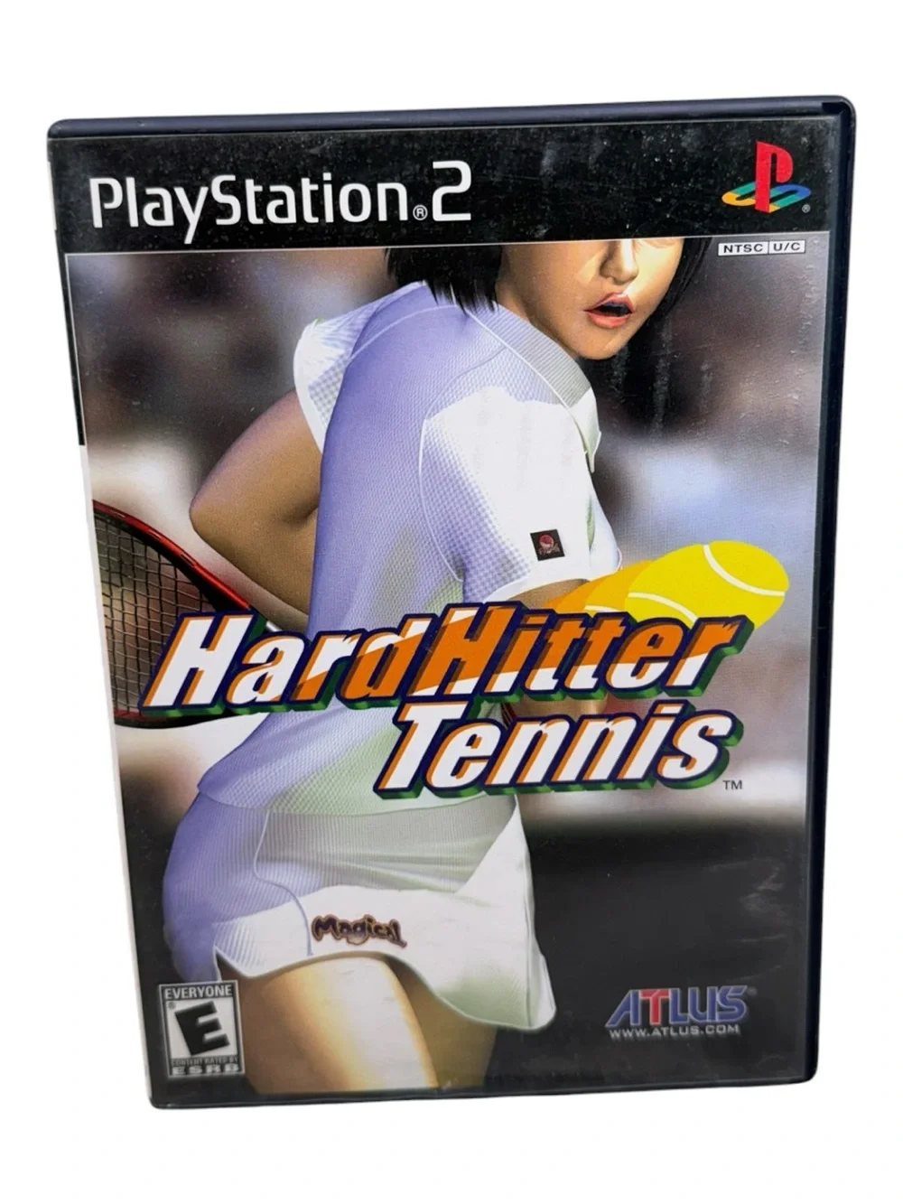 Hard Hitter Tennis (Sony PlayStation 2, 2002) complete with manual